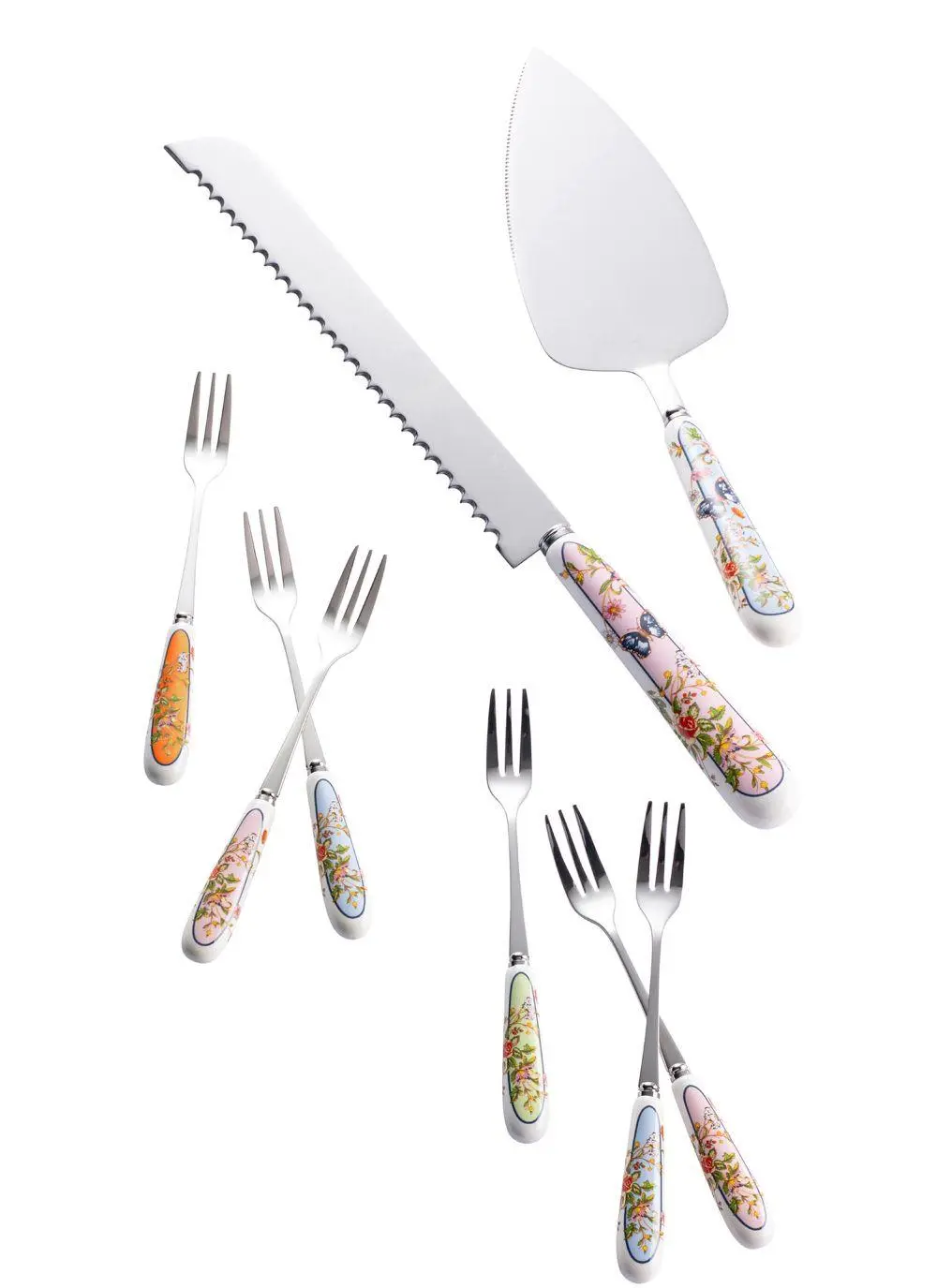 Aynsley Cottage Garden Pastry Set | Blarney